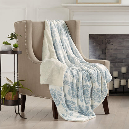 Velvet Plush Sherpa Blanket – Cielo Collection