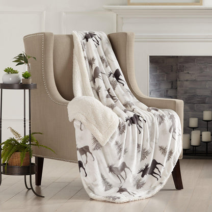 Velvet Plush Sherpa Blanket – Cielo Collection