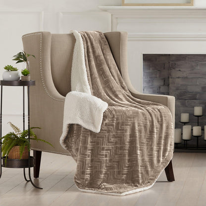 Velvet Plush Sherpa Blanket – Cielo Collection
