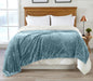 Velvet Plush Sherpa Blanket – Cielo Collection