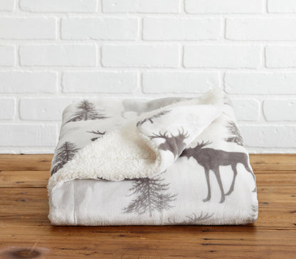 Velvet Plush Sherpa Blanket – Cielo Collection