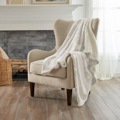 Velvet Plush Sherpa Blanket – Cielo Collection