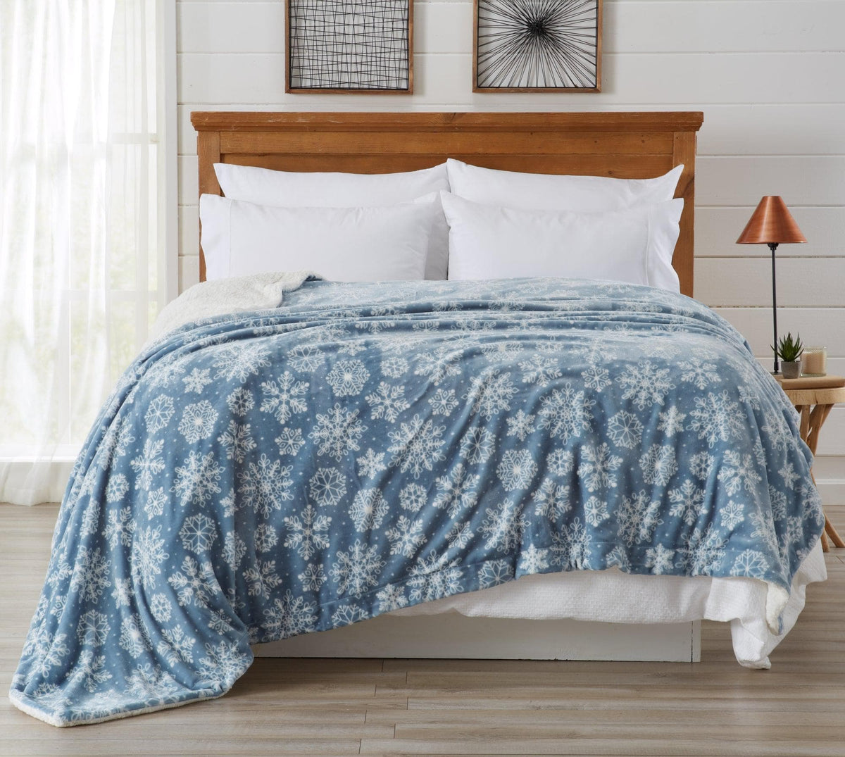Velvet Plush Sherpa Blanket – Cielo Collection