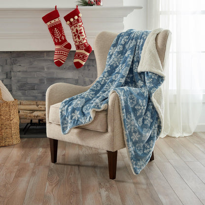 Velvet Plush Sherpa Blanket – Cielo Collection
