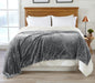 Velvet Plush Sherpa Blanket – Cielo Collection