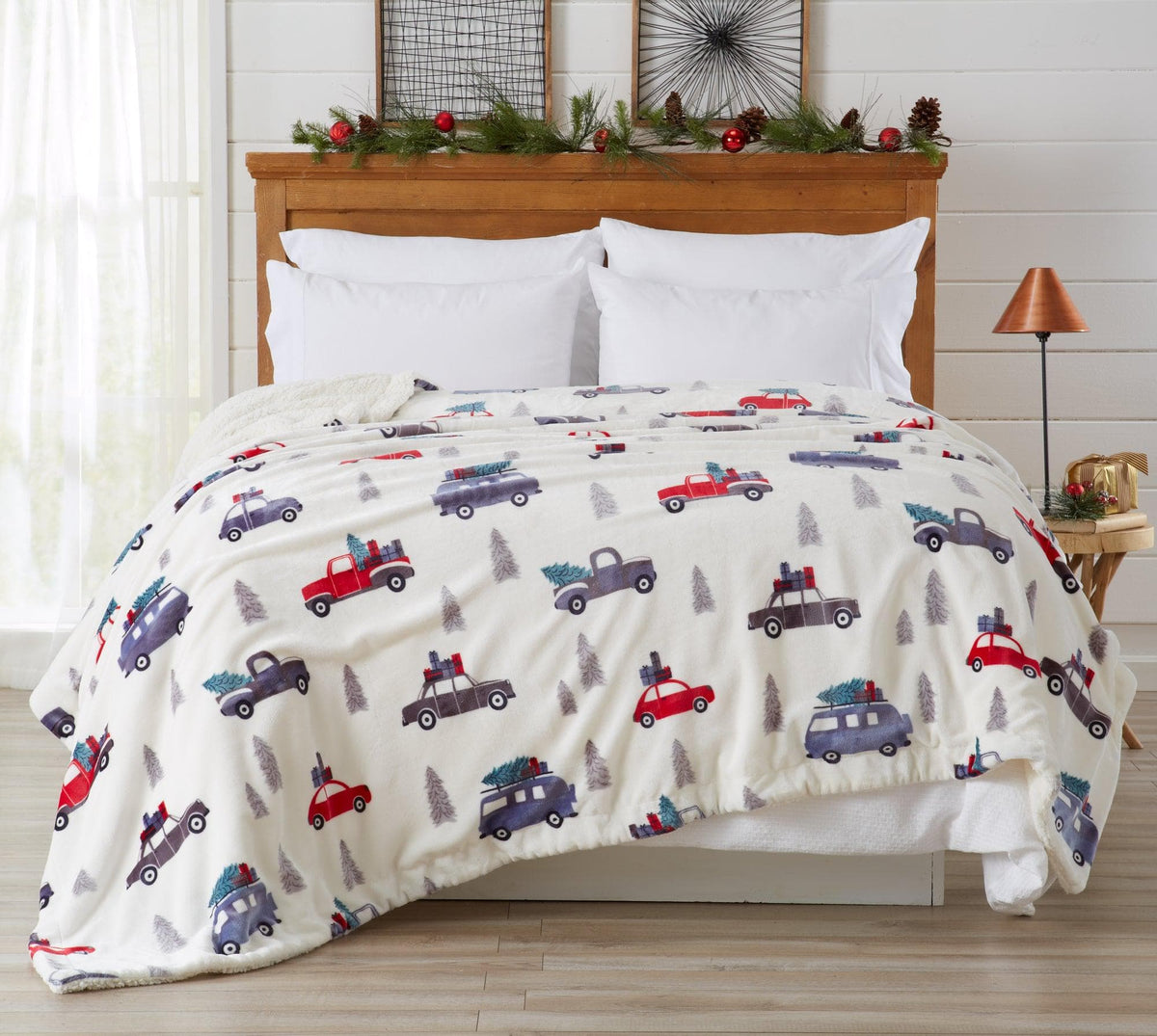 Velvet Plush Sherpa Blanket – Cielo Collection