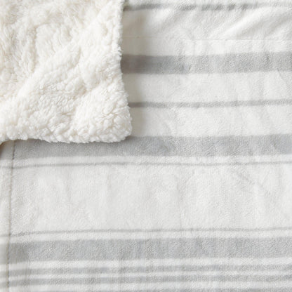 Velvet Plush Sherpa Blanket – Kinsley Collection