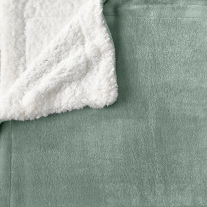 Velvet Plush Sherpa Blanket – Kinsley Collection