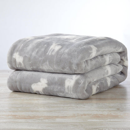Velvet Plush Sherpa Blanket – Kinsley Collection