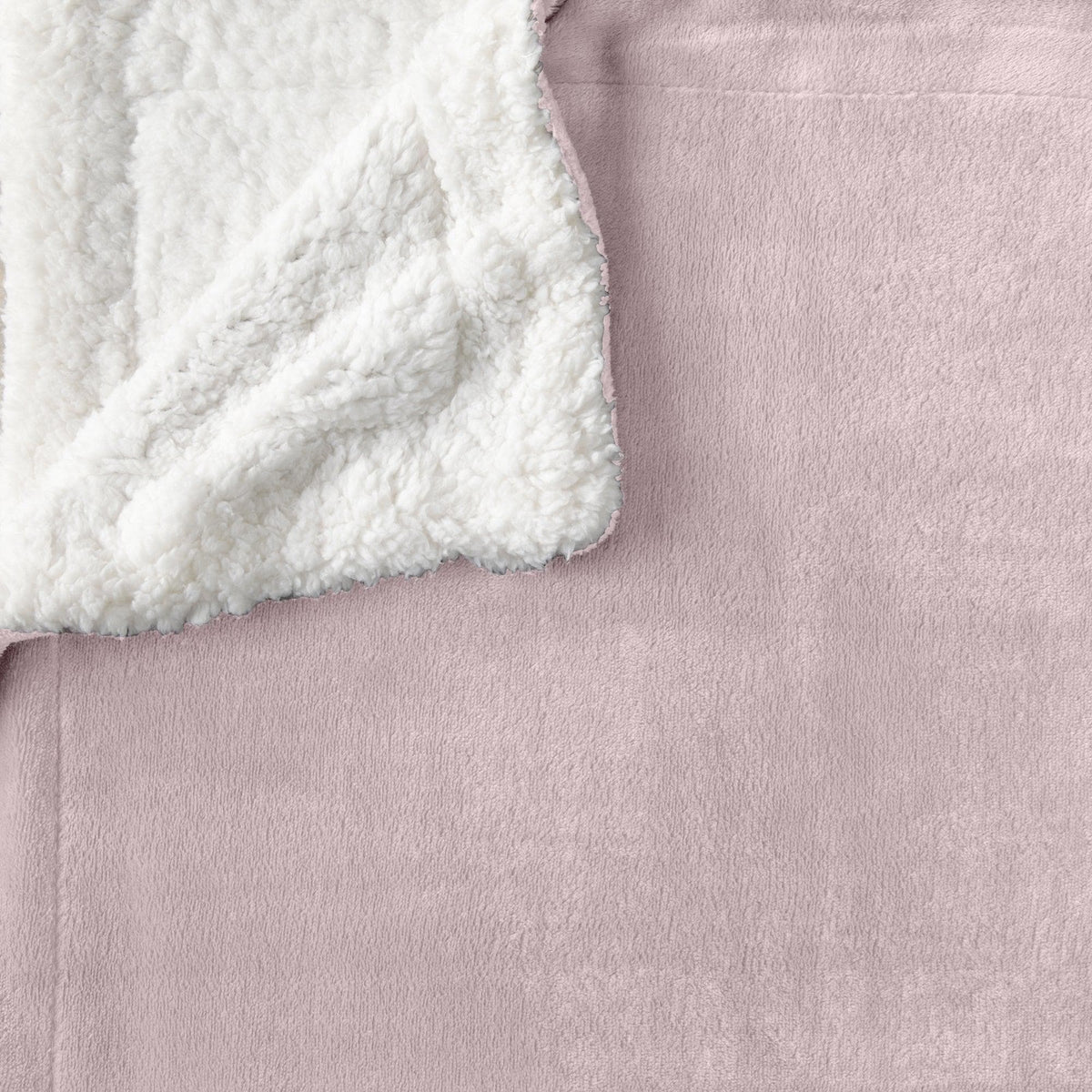 Velvet Plush Sherpa Blanket – Kinsley Collection