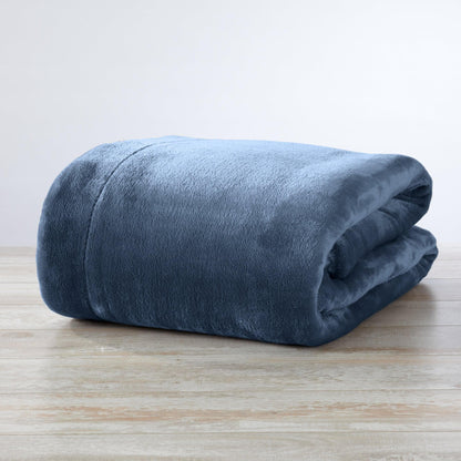Velvet Plush Sherpa Blanket – Kinsley Collection