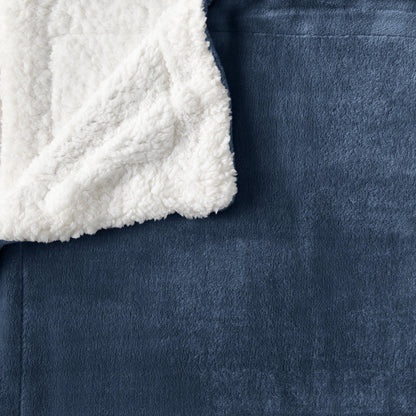 Velvet Plush Sherpa Blanket – Kinsley Collection