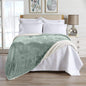 Velvet Plush Sherpa Blanket – Kinsley Collection