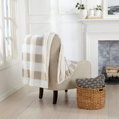 Velvet Plush Sherpa Blanket – Kinsley Collection
