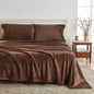 Solid Plush Sheet - Velvet Luxe Collection