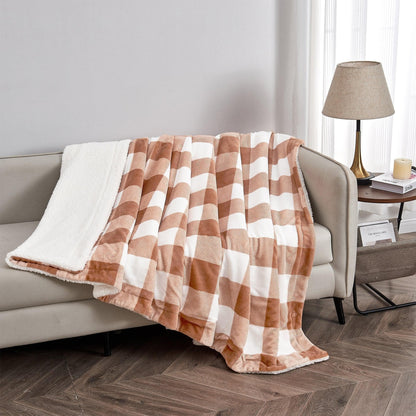 Velvet Plush Sherpa Blanket – Kinsley Collection
