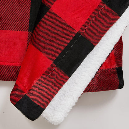 Velvet Plush Sherpa Blanket – Kinsley Collection