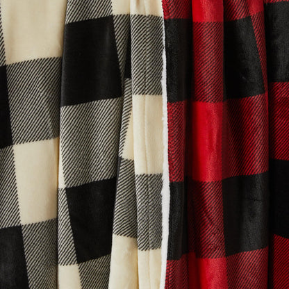 Velvet Plush Sherpa Blanket – Kinsley Collection