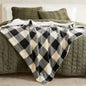 Velvet Plush Sherpa Blanket – Kinsley Collection