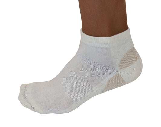 Spun Bamboo high-performance anklet socks made from bamboo viscose, featuring a snug fit and breathable fabric.