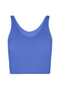 V Neck Organic Cotton Crop Tank