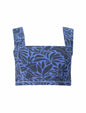 Square Neck Organic Cotton Sports Bra