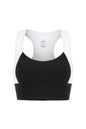 Neda Colorblock Organic Cotton Bra Top