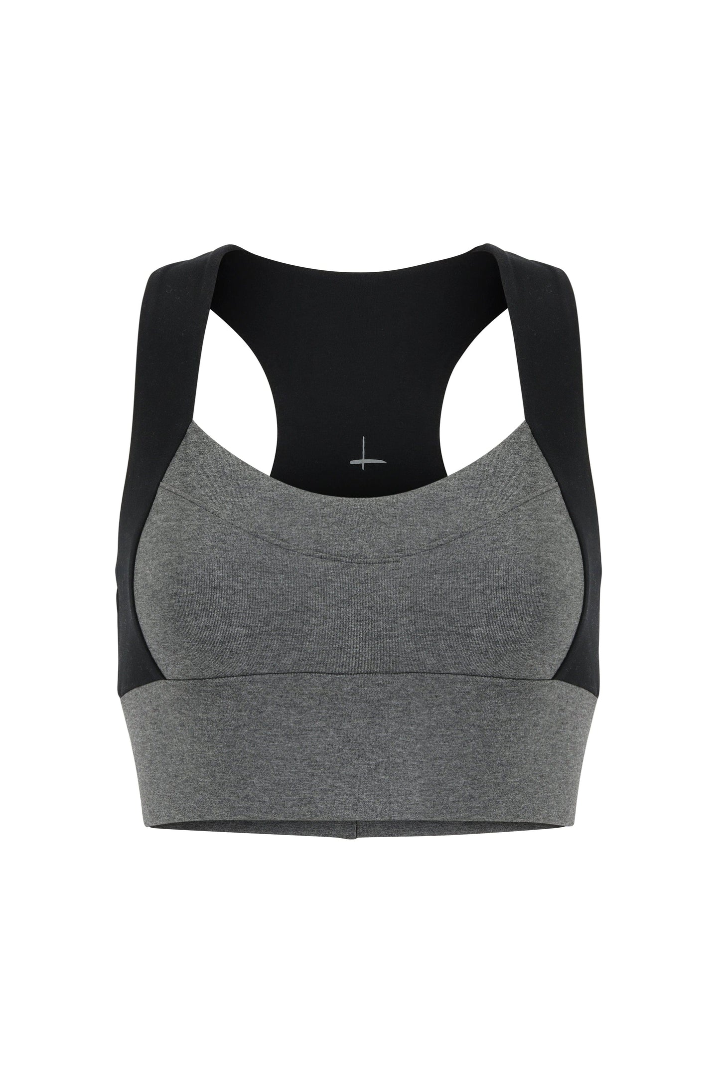 Neda Colorblock Organic Cotton Bra Top