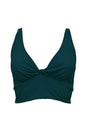 Ada Organic Cotton Twist Around Sports Bra