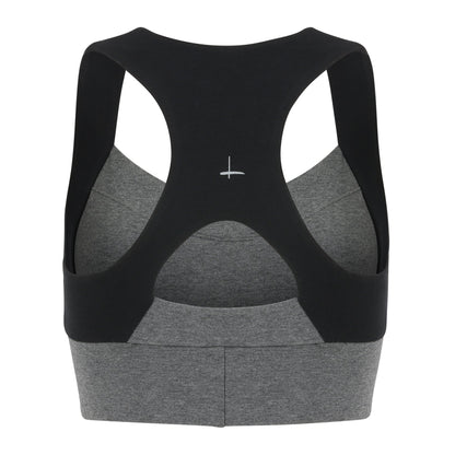 Neda Colorblock Organic Cotton Bra Top