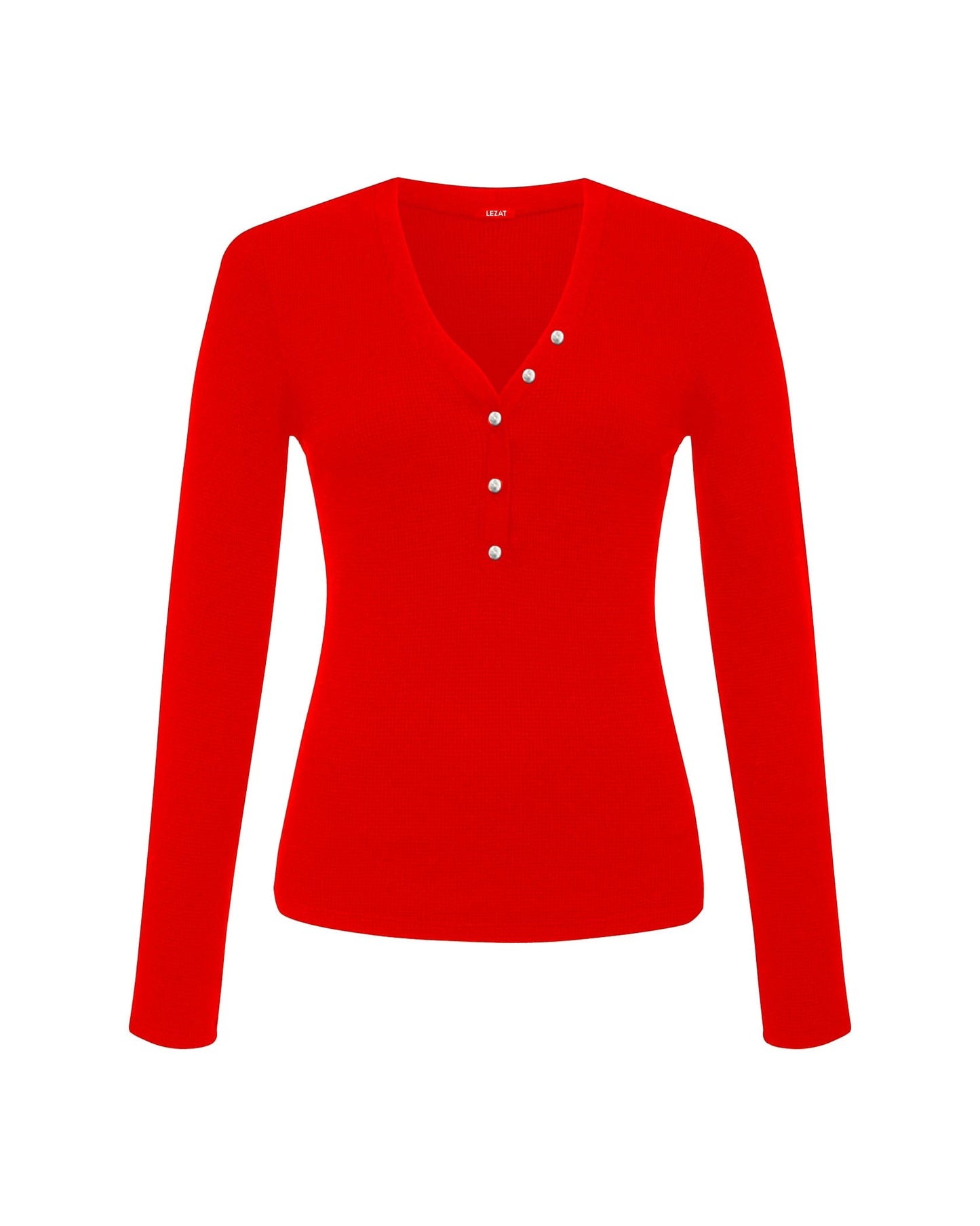 Monroe Organic Cotton Henley Long Sleeve
