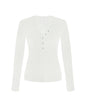 Monroe Organic Cotton Henley Long Sleeve
