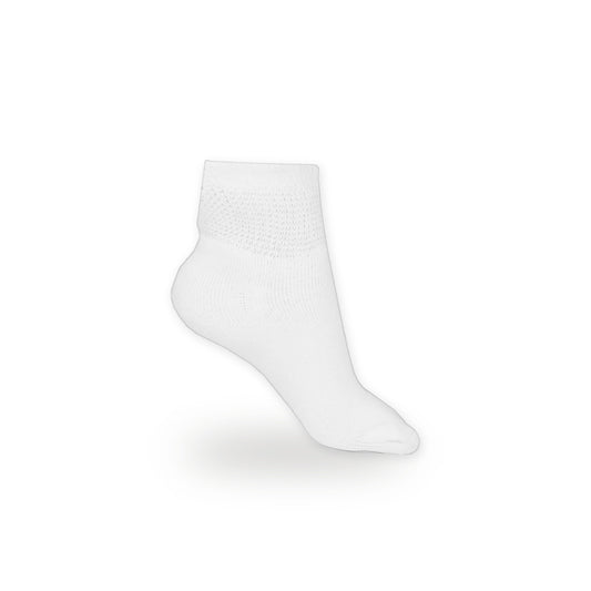 Men's Cotton Ankle Socks (Assorted) – White