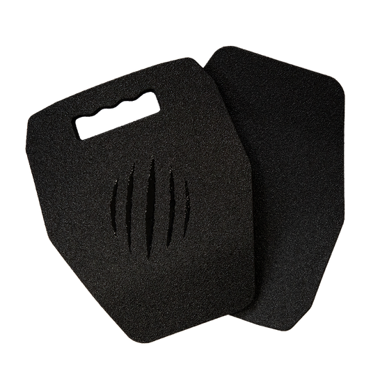 Pair of Bear KompleX weight vest plates for workout weight vests, shown in new condition on a plain background.