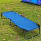Outdoor Folding Camping Bed for Sleeping Hiking Travel-Black