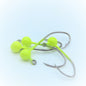 Round Jig Heads - 1/32- 1/16 - 1/8 - 12 Pack - No Collar
