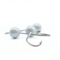 Round Jig Heads - 1/32- 1/16 - 1/8 - 12 Pack - No Collar