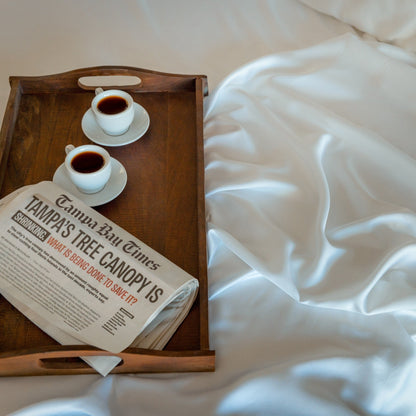 Eucalyptus Silk Sheets – Cooling, Breathable & Hypoallergenic | Luxury Comfort