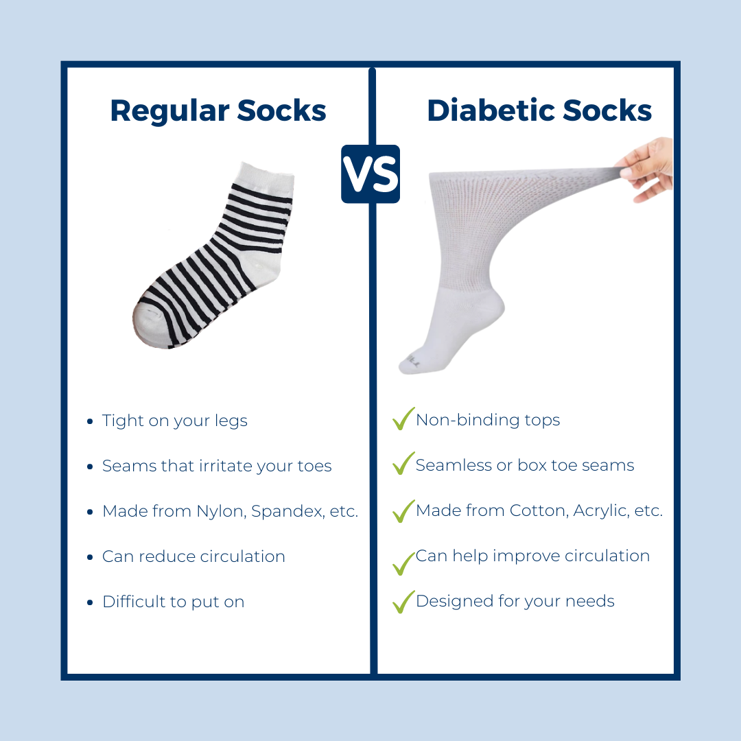 Men's DSC diabetic socks, ultra-soft upper calf style, shown in a set of four pairs with seamless design for comfort.