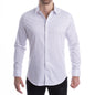 goTIELESS Ultimate Dress Shirt (White/Royal Palm)