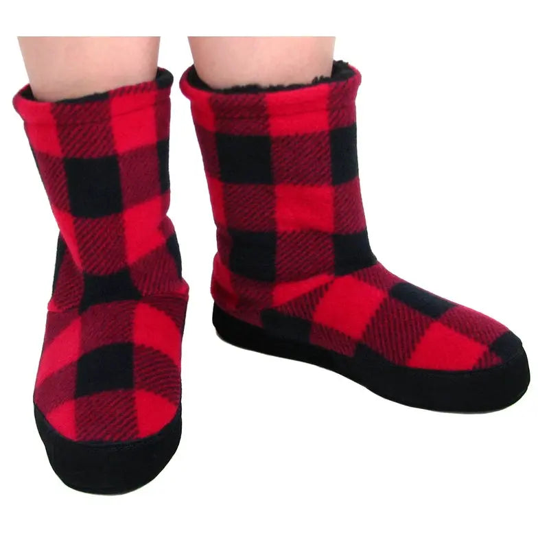 Polar Feet Women's Snugs - Buffalo Plaid